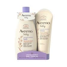 Aveeno Baby Calming Comfort Bath + Lotion Set (-)